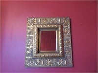 Ornate Wood Gold Framed Mirror