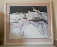 Framed Floral Print By AH Noel 33.25" 29"