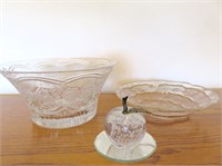 Crystal & Glass Decorative Items 4.75" x 9.75" Dia