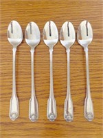 Oneida Community Iced Tea Spoons "Classic Shell" 2