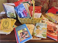 Assortment of Various Vintage & Modern Cookbooks &
