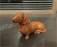 Vtg Red Mill MFG Dachshund Dog Figure