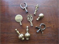 Lot of Brass Lamp Finials