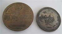 Panama Canal opening commemorative medal