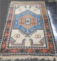 Quality hand made Turkish wool floor rug
