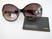 Pair Fendi ladies sunglasses with certificate