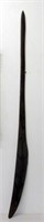 Aboriginal early carved staff 145cms