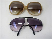Two pairs designer ladies sunglasses