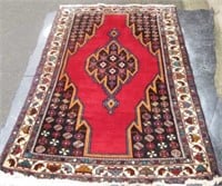 Quality Hamadan Iran wool floor rug
