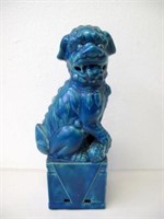 Chinese turquoise glazed lion dog
