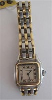 Cartier Panthere 18ct gold & stainless steel watch