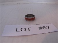 Lords Prayer Ring Size 8&3/4