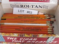 Vintage Nebraska LiveStock Commission Pencils