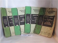 4 Vintage John Deere Implement Manuals