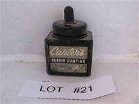Vintage Carter's Rubber Stamp Ink Bottle