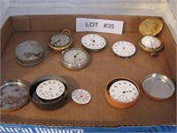 (Old) Elgin & Others Pocket Watch Movements