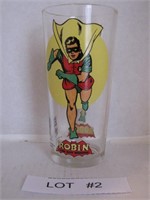 1976 ROBIN Super Series Pepsi DC Comics Glass