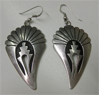 Sterling Silver Southwestern Earrings