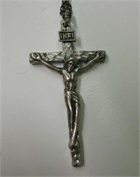 Sterling Silver Crucifix Necklace