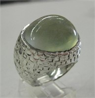 Massive Sterling Silver Abstract Ring