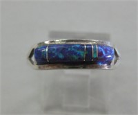 Native American Sterling Silver Opal Ring
