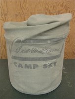 Vintage Sears Ted Williams Camp Set