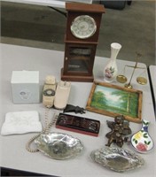 Housewares - Clock , Trays, Vase, Decor & More