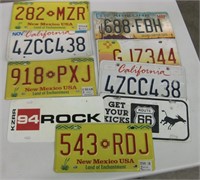 Box Of Asstd. License Plates