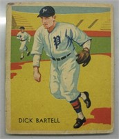 1934 Phillies Shortstop Dick Bartell Baseball Card