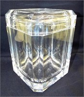 Lucite Bucket With Slide Lid
