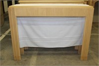 Solid Poplar Mantel with Channeled Facing