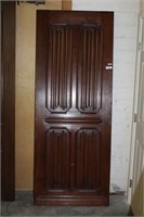 Solid Core Door with Two Panels of inset