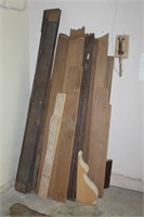 Selection of Wood Trim Pieces a Few
