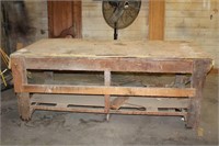 Large Work Bench with Lower Shelf