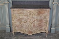 Polished Granite Top Cabinet with