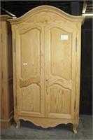 Pine Two Door Unfinished Armoire