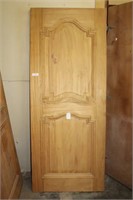 Solid Core Door with Two Raised Inset