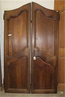 Matching Pair of Armoire Style Doors