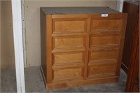 Solid Oak Eight Drawer Chests