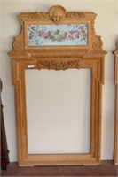 Ornately Carve Frame with Header with