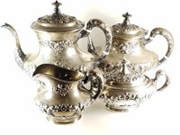 GORHAM STERLING SILVER TEA AND COFFEE SET