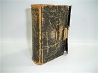 1865 Leather Bound Holy Bible