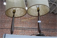 SCANDINAVIAN ART DECO LAMPS WITH SHADES