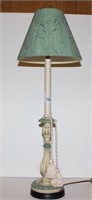Nice Decorative Candlestick Lamp with Shade