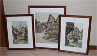 City Prints by Mare (lot of 3)