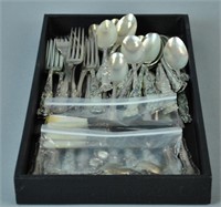 (58) PIECE ASSORTED STERLING FLATWARE GROUP