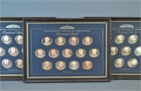 SET OF (39) STERLING SILVER PRESIDENTIAL MEDALS