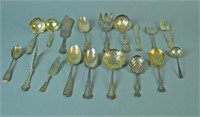 (18) PIECE STERLING TABLEWARE GROUP