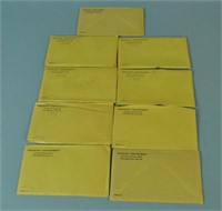 (9) UNOPENED US PROOF COIN SETS