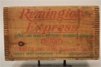 Remington 12ga Wooden Ammo Box, 14.25" Long x 9"